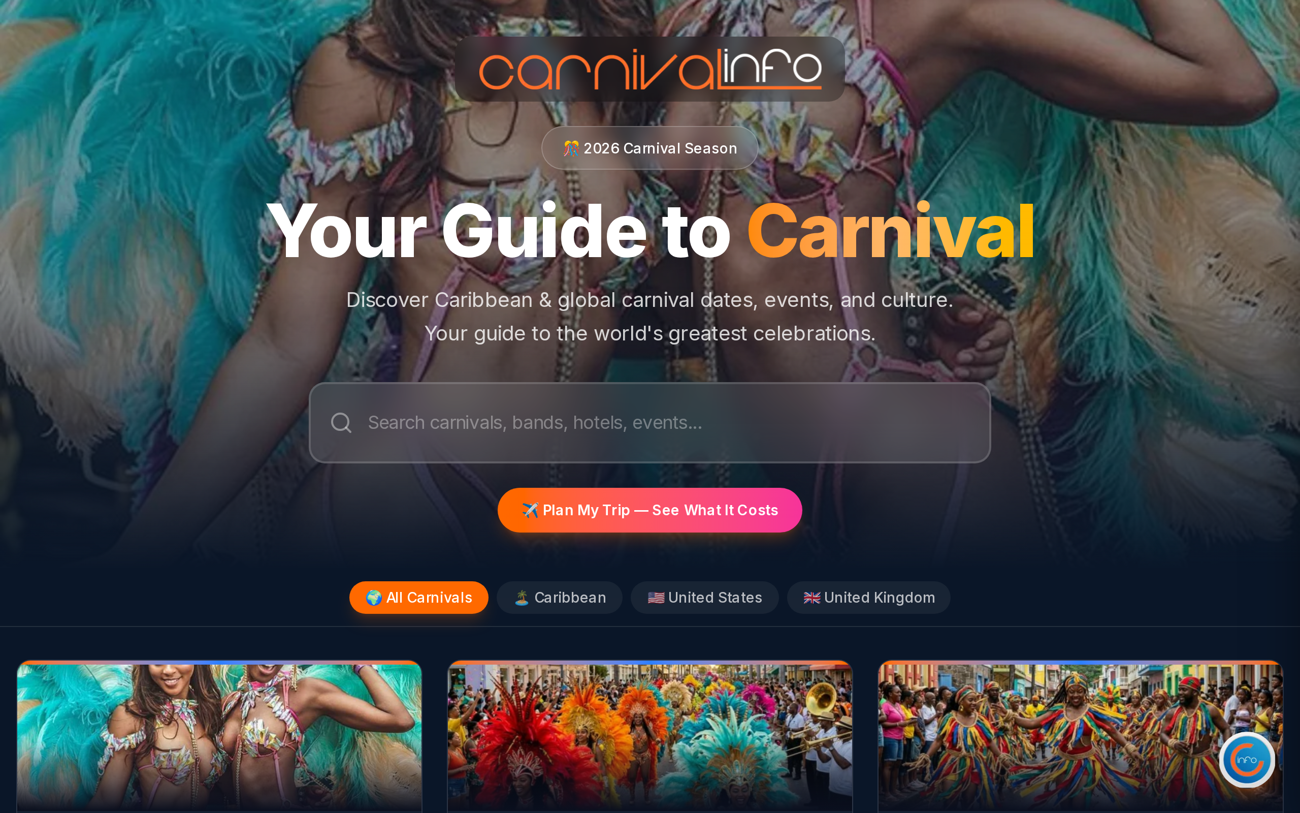Carnival Info screenshot